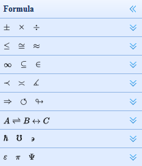 EquaThEque Visual Math Editor Screenshot formula left